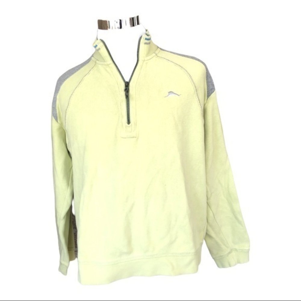 TOMMY BAHAMA HALF ZIP PULLOVER